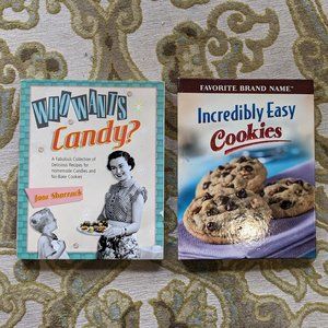 Candy and Cookie cookbooks